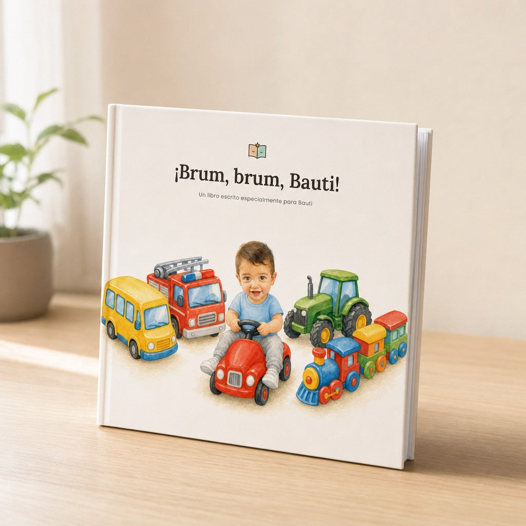 Mi primer libro – Cuento personalizado (1 a 3 años)
