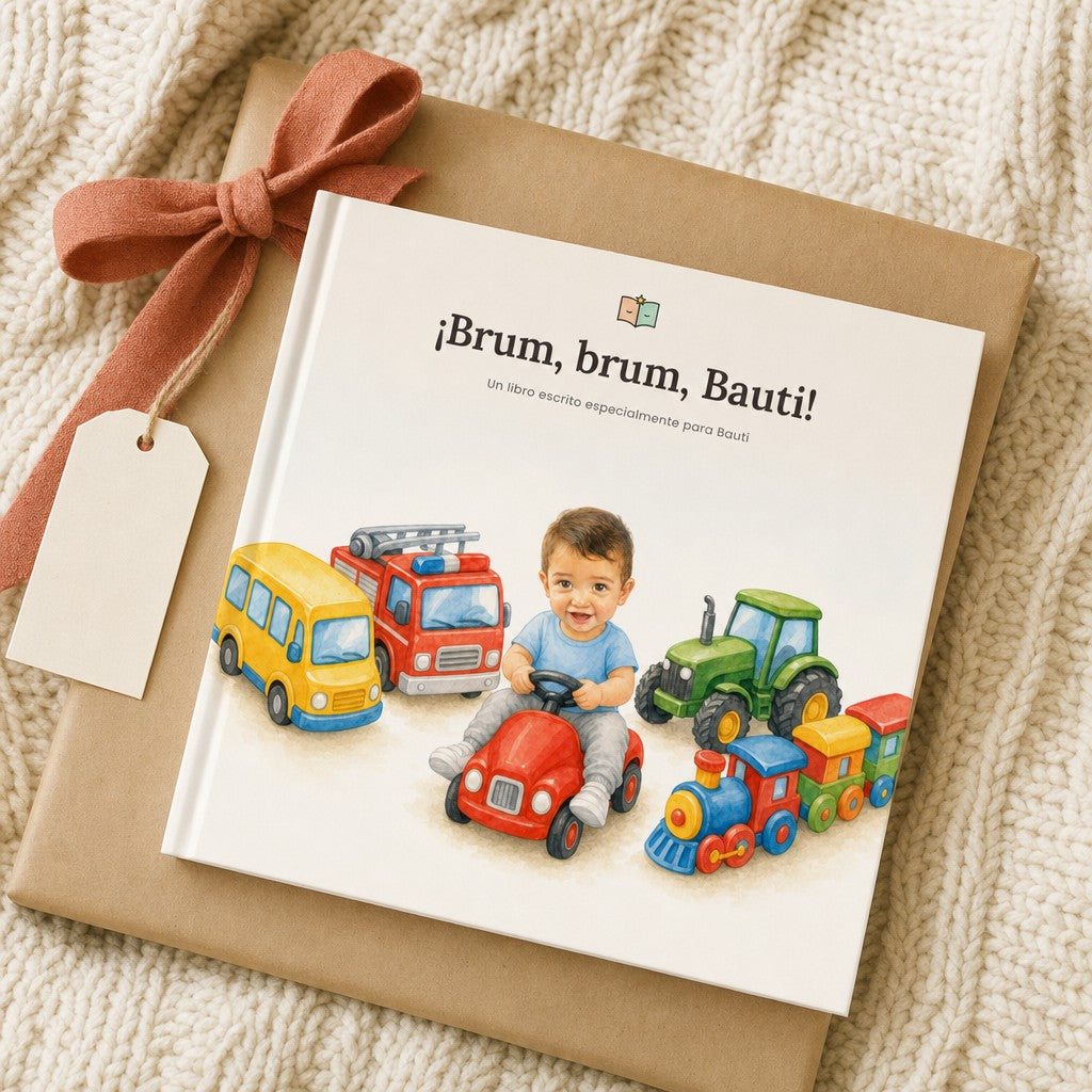 Mi primer libro – Cuento personalizado (1 a 3 años)